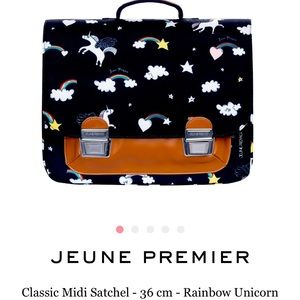 Premier Black and Brown Kids Satchel